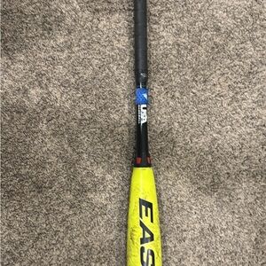 Easton Vibrant Yellow Bat with Black Handle